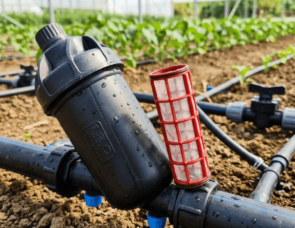 Nettoyage d’un filtre d’arrosage goutte-à-goutte